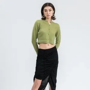 Danielle Guizio | Sweaters | Mohair Ribbed Cardigan | Poshmark
